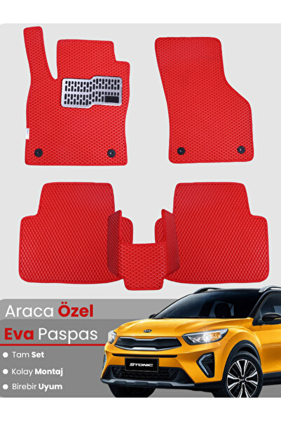 Guerrino مجموعة كاملة من سجادة EVA المتوافقة مع Kia Stonic (2017-2025) - مطاب...