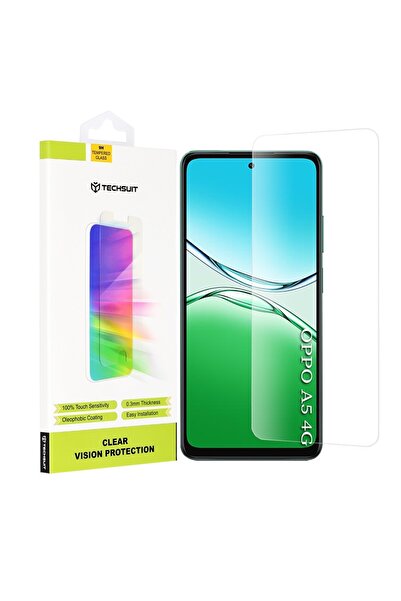 Techsuit Folie de protecție pentru Oppo A5 4G - Clear Vision Glass - Transparentă