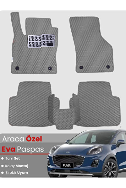 Guerrino مجموعة كاملة من سجادة EVA المتوافقة مع Ford Puma (2020-2024) - مطابق...