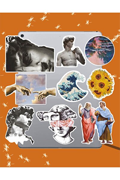 Hediyeni Al مجموعة ملصقات السلسلة 2 ذات الطابع الفني |   كمبيوتر محمول Ajanda...