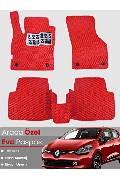 Guerrino مجموعة كاملة من سجادة EVA المتوافقة مع Renault Clio 4 Hatchback (201...