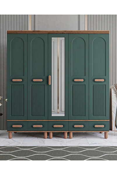miracool Otto 5 Kapılı Dolap / %100 MDF