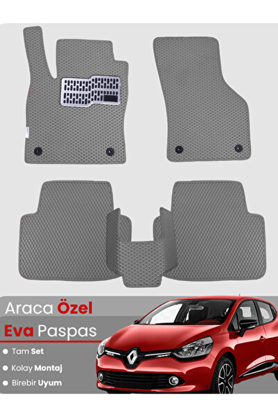 Guerrino مجموعة كاملة من سجادة EVA المتوافقة مع Renault Clio 4 Hatchback (201...