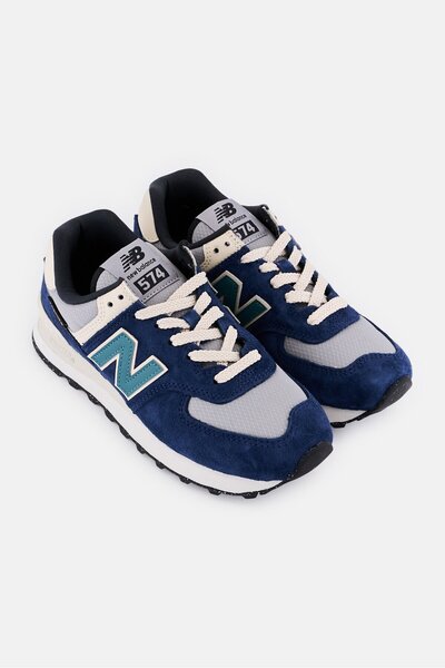 New Balance حذاء خارجي برباط للأطفال للأولاد U574SOA، متعدد الألوان