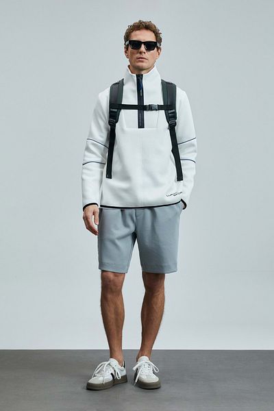Lufian 111050042 Moon Men's Shorts Gray