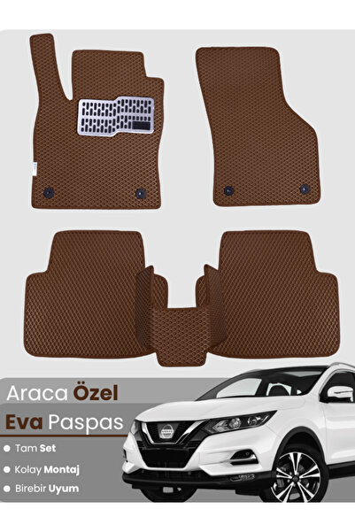 Guerrino Nissan Qashqai (2014-2021) Uyumlu EVA Paspas Tam Set–Birebir Uyum,Su...