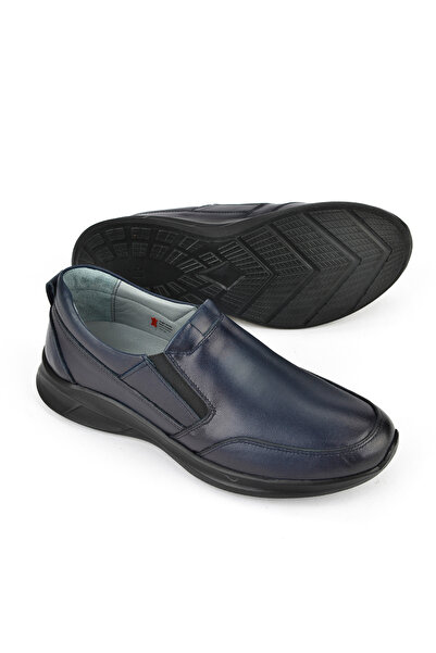 Ziya Чоловічі шкіряні комфортні черевики 1531055Z1060 Синій