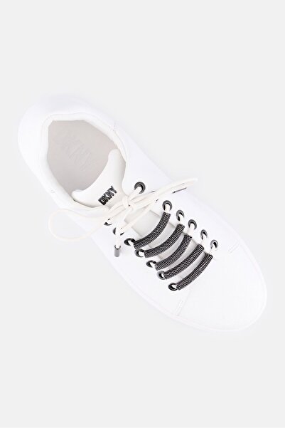 Dkny Women Jewel Lace Up Casual Shoes, White