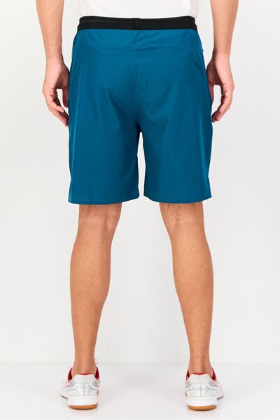 RBX Men Performance Fit Training Shorts, Teal Blue