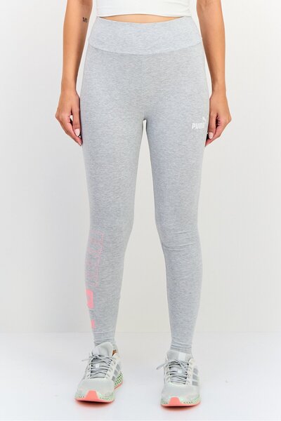 Puma Women Sportswear Fit Training 7/8 Leggings, Light Grey Heather