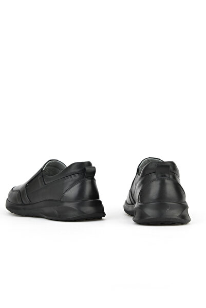 Ziya , Men's Genuine Leather Comfort Shoes 1531055Z1060 Black