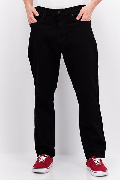 LUCKY BRAND Men Athletic Fit Washed Stretchable Jeans, Black