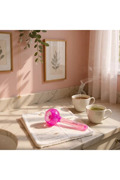 Naturalove Buz Küresi Masaj Aleti – Yüz ve Cilt İçin Serinletici Spa Deneyimi