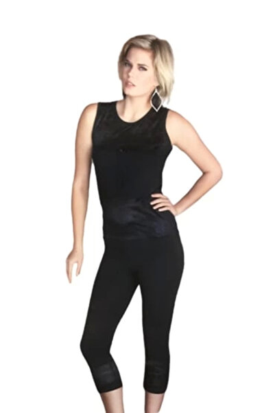 Moon wear Bluză de damă cu jumătate de mânecă din dantelă transparentă Elestan