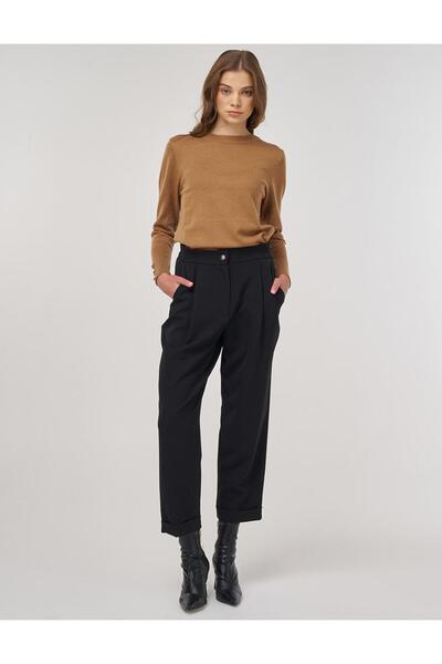 Kayra Double Leg Trousers Black