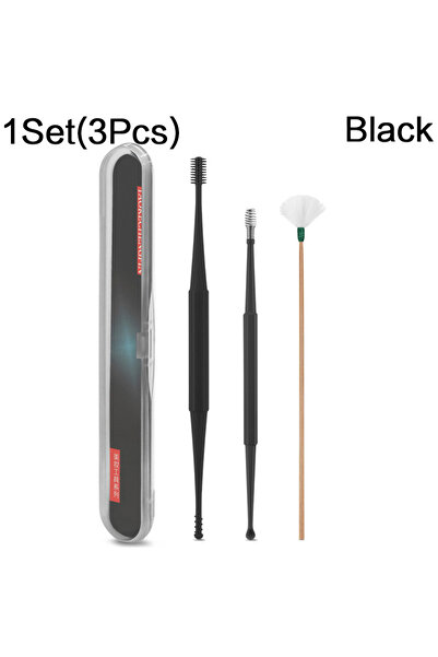 Choice3 مجموعة واحدة من أدوات تنظيف الأذن الناعمة من السيليكون JJYY ذات الطرف...