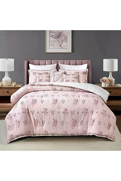 Bee Home Sweet Serena | 9-Piece 100% Cotton Double Duvet Set