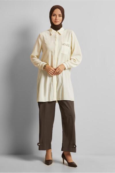 Alvina Wide Leg Lyocell Pants 70889