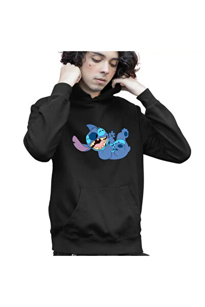 OEM Παιδικό Φούτερ Stitch Laught Cheerful για Αγόρια