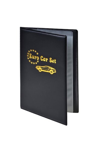 OEM Husă din piele pentru documente auto - 18x11.5cm