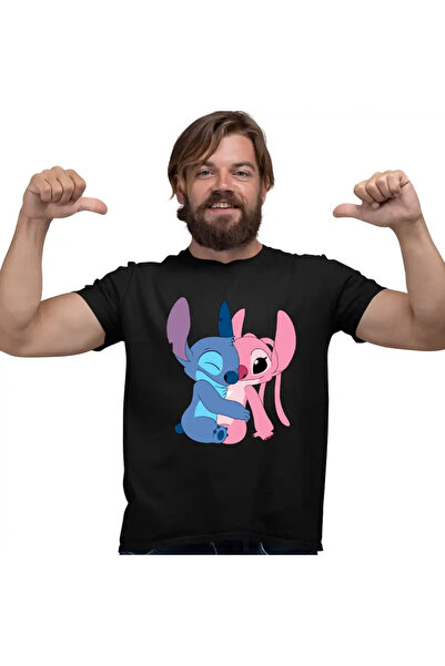 OEM Men's T-Shirt Stitch Angel Hug