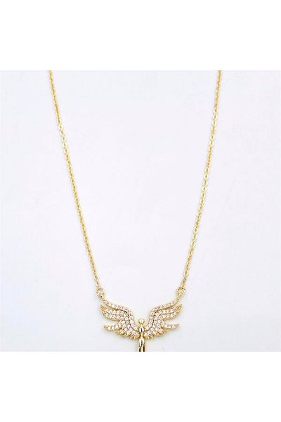 SepetBudur Angel Necklace - Gold