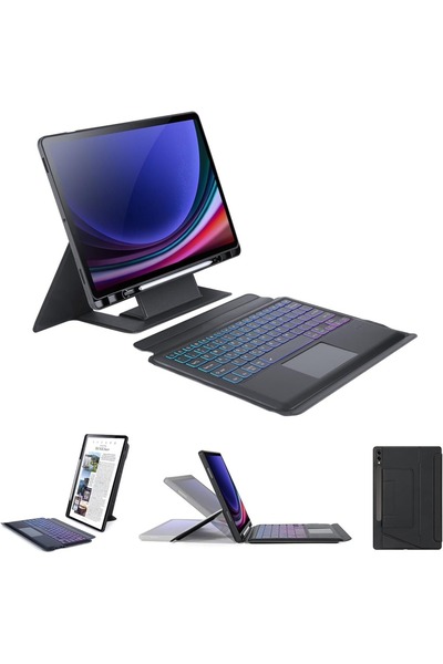 Samsung Galaxy Tab S9 Magic Keyboard Wireless Case with Trackpad, Stand & Backlit Keys