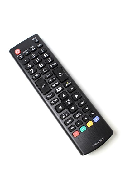 NO BRAND TV Remote Control, Compatible with LG AKB74915324, Black