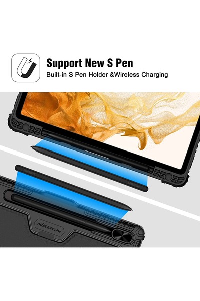 Samsung Galaxy Tab S8 Plus Magic Keyboard Wireless Case with Trackpad, Stand & Backlit Keys