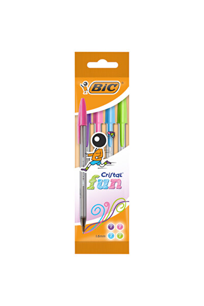 Bic Pix Cristal Fun P/4,