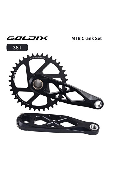 Choice مجموعة مرفق GOLDIX MTB 38T بقطر 170 مم و165 مم و170 مم و175 مم للتركيب...