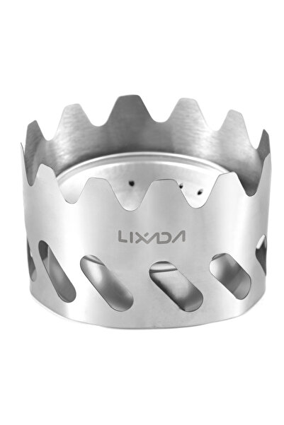 Choice كما هو موضح موقد صغير للرحلات الخلفية بسعة 80 مل من الألومنيوم وموقد كحولي مع زجاج أمامي صغير من الفولاذ المقاوم للصدأ