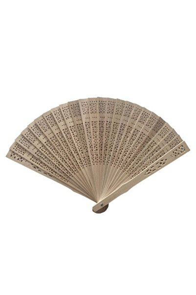 OEM Folding fan made entirely of bamboo, OG, 20 cm length, 33 cm full opening