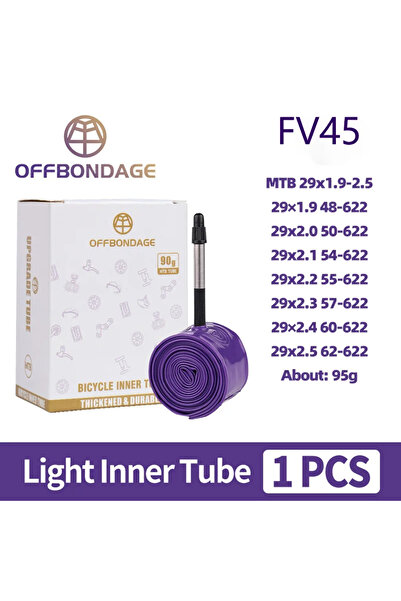 choice2 MTB29 OFFBONDAGE Ultralight 70/95g Bike Inner Tube 26 27.5 29 Road MT...