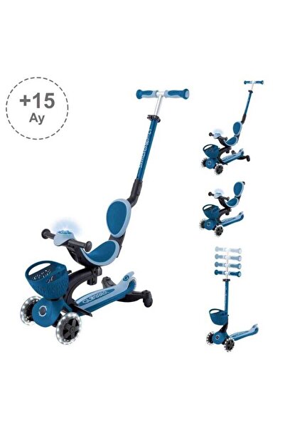 Globber Go Up Baby 360 Işıklı Scooter - Pastel Mavi 844-100