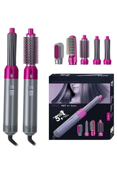 Generic 5 in 1 Hair Styler Multi-function Professional Styling Tool