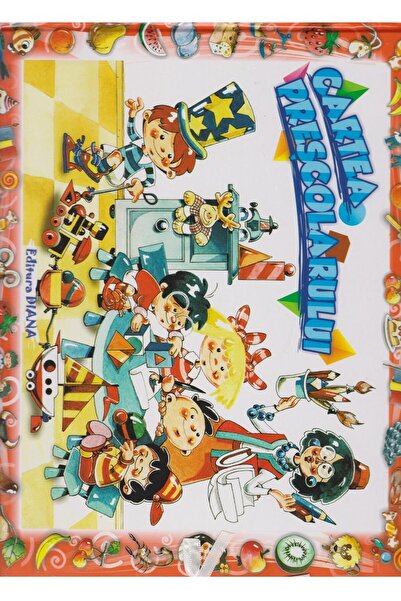 Editura Diana Cartea prescolarului (portocaliu)