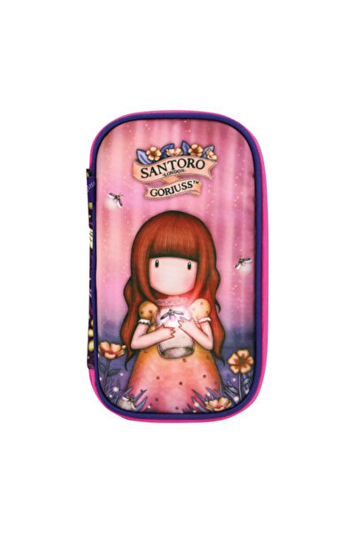 Santoro حقيبة أقلام رصاص بيضاوية الشكل من Gorjuss Firefly Dawn 1046GJ22