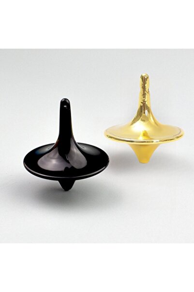 Choice5 1Gold1Black Durable Metal Gyro Spinner Toy - Cool Silver Hand Spinnin...