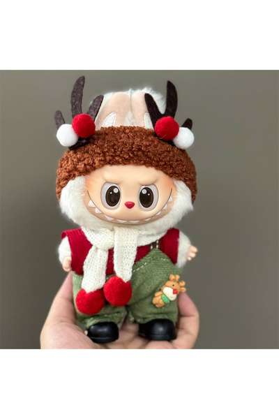 Choice لا دمية. لا أحذية 05 ملابس دمية لـ 15-17 سم ملابس لابوبو قبعة عيد ميلا...