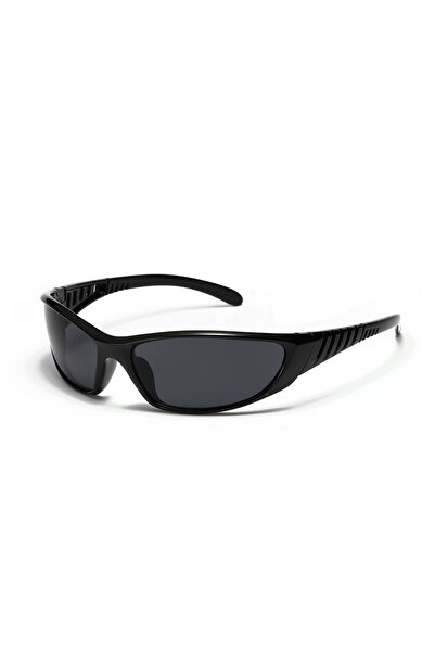 Choice نظارات شمسية فضية سوداء لامعة، إحساس بتقنية الألوان، نظارات شمسية حمراء صافية، مناسبة للرجال والنساء