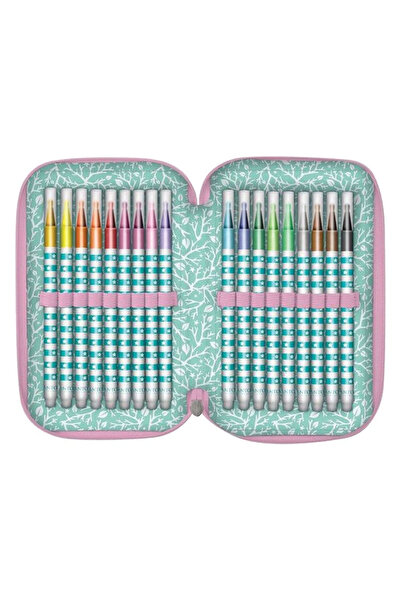 Santoro Gorjuss Fairy Dusk 3 Katlı İçi Dolu Kalem Çantası 607GJ33