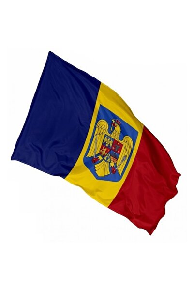 Vision XXI Steag Romania cu Stema Noua, Acvila cu Coroana de Otel, dimensiune 150x90cm, poliester