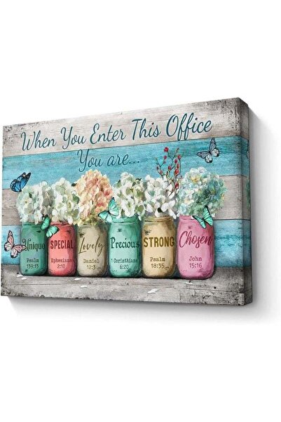 Emoda home Trove لوحة فنية جدارية ملهمة لديكور المكتب مطبوعة على قماش