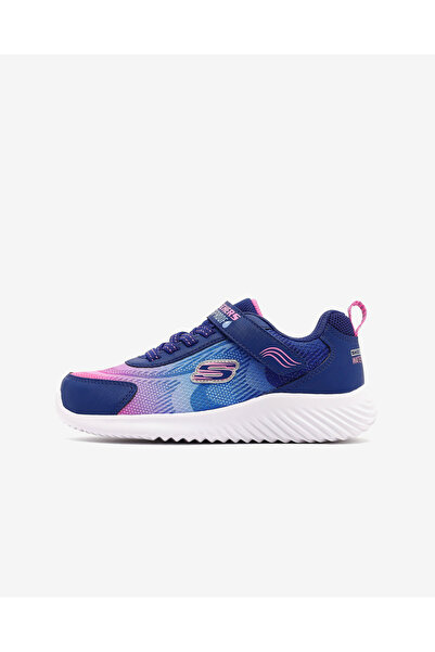 SKECHERS BOUNDER Büyük Kız Çocuk Lacivert Spor Ayakkabı 303452L NVMT
