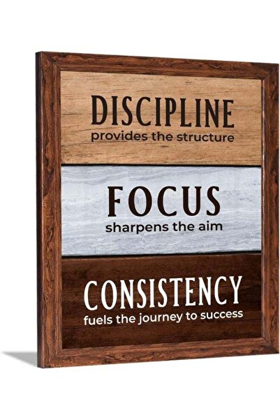 Emoda home Trove الخشب - الانضباط يوفر الهيكل والتركيز يشحذ الهدف والاتساق يغذي