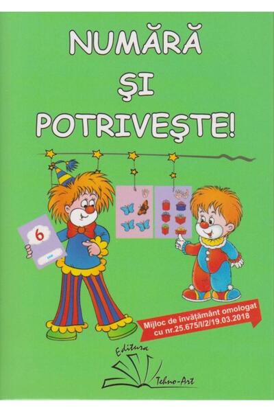 Editura Tehno Art Numara si potriveste - jetoane