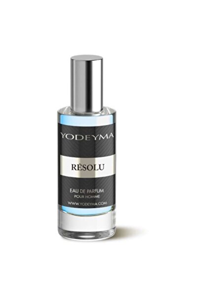 Yodeyma Résolu Eau de Parfum for Men, Notes of Orange Blossom, Ginger and Sage, 15ml