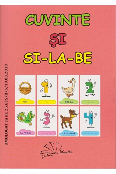 Editura Tehno Art Cuvinte si silabe