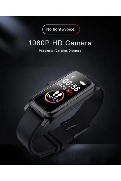 OEM CMF02 Spy Camera Integrated in Fitness Bracelet/Watch, Full HD, Audio-Video, Voice Recorder, 32GB Memory